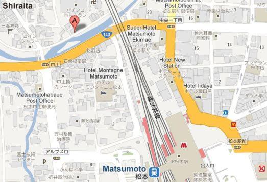 Хостел Matsumoto Backpackers Экстерьер фото